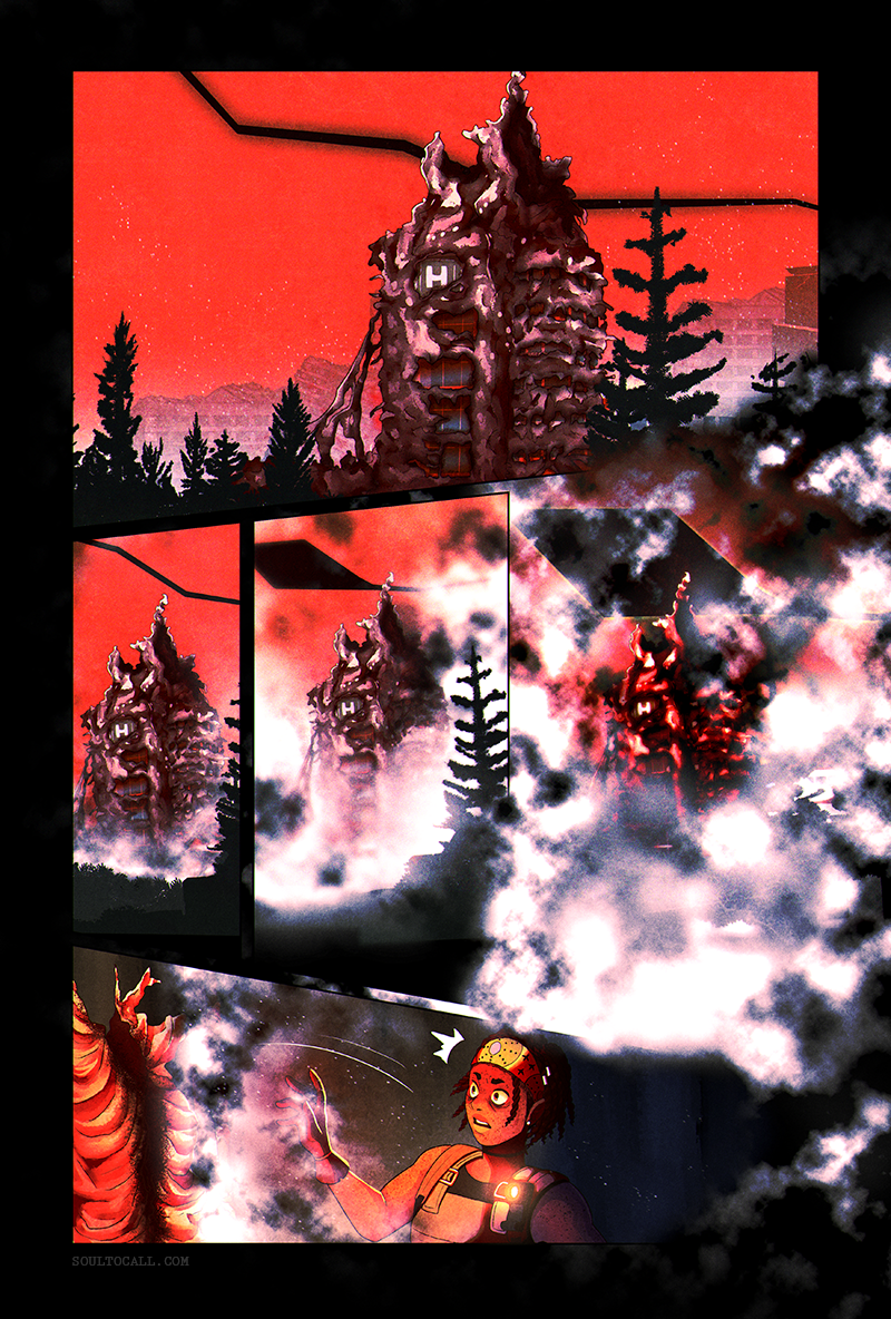 You got a big storm comi- oh it's here